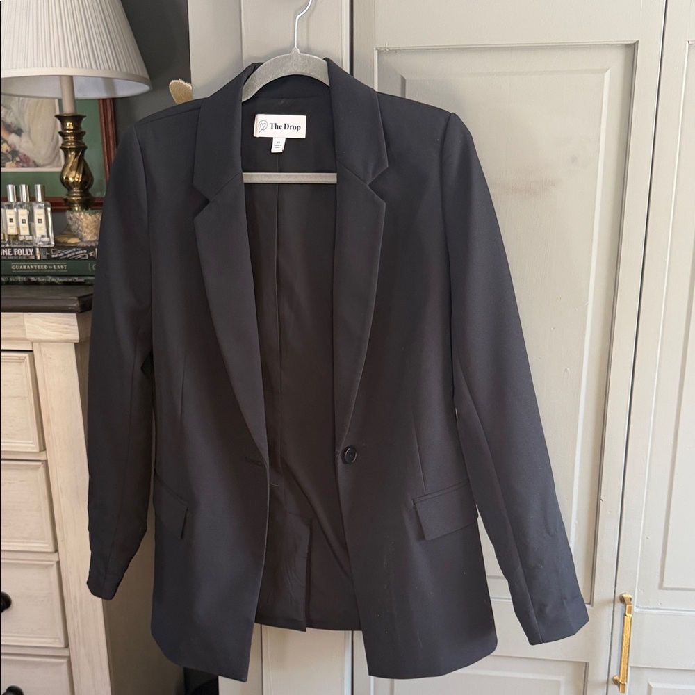 Amazon The Drop Women's Black Blazer